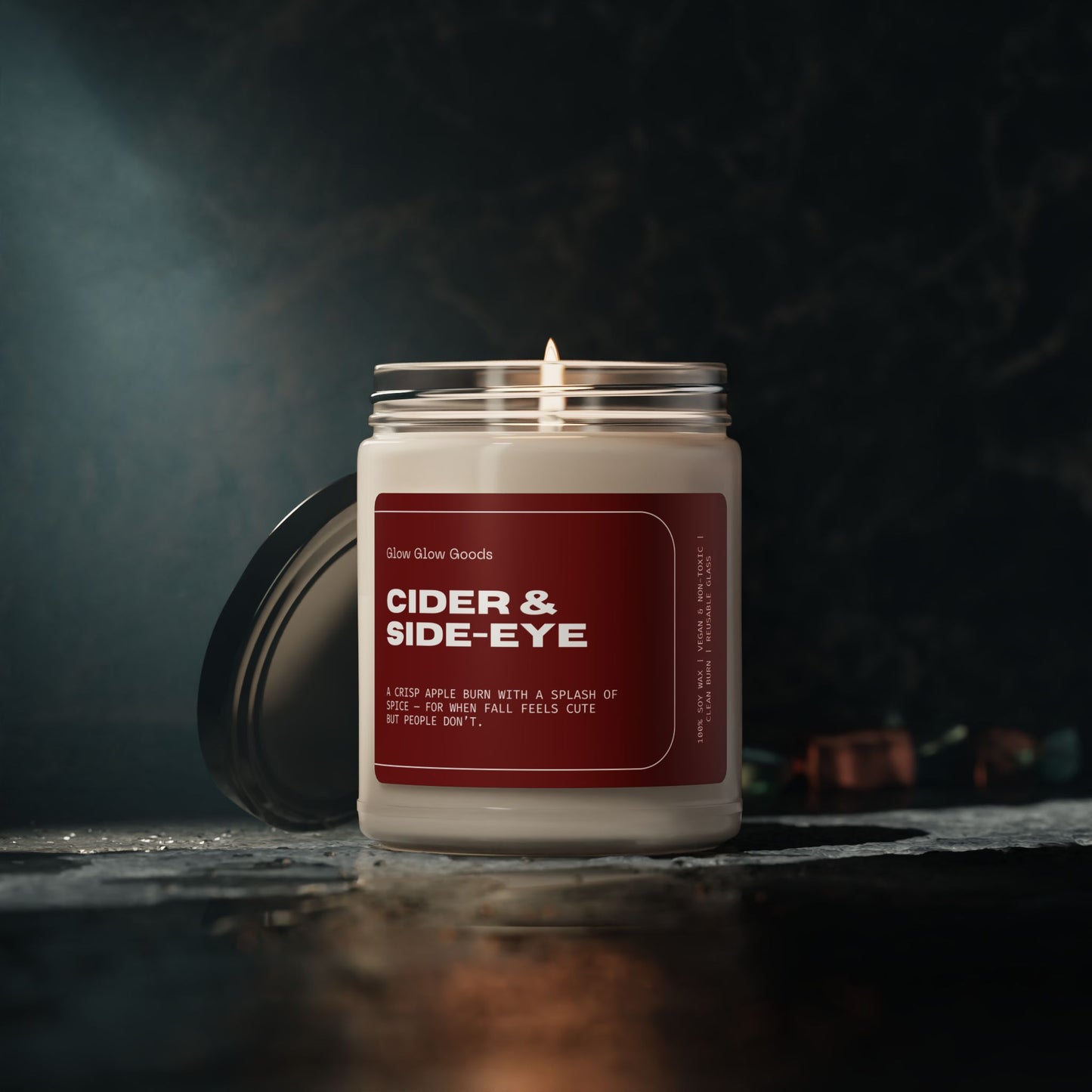 Cider & Side-Eye Candle | Spiced Apple