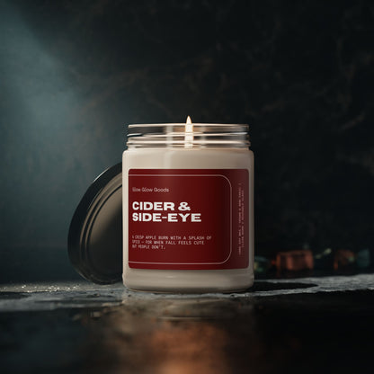 Cider & Side-Eye Candle | Spiced Apple