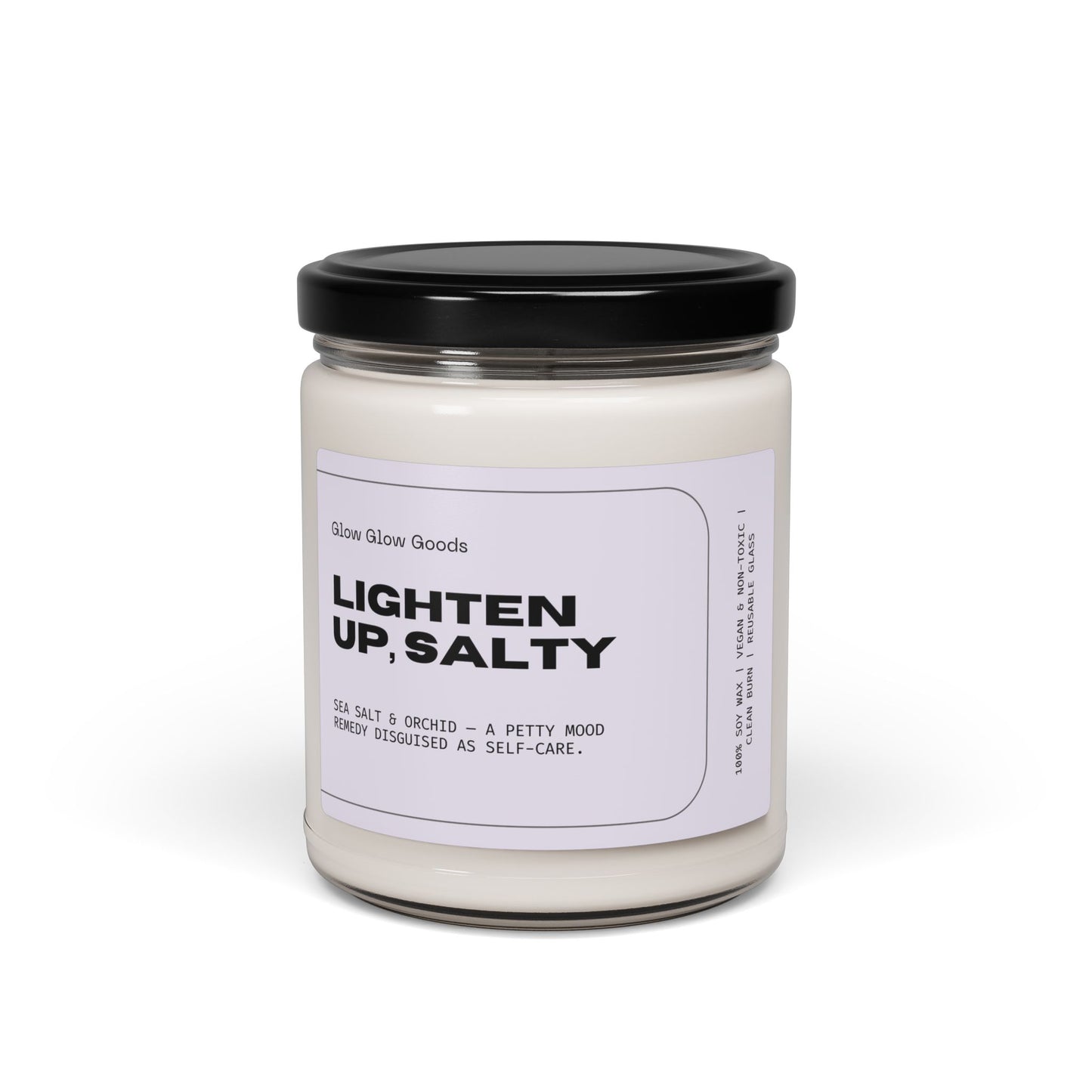 Lighten Up, Salty Candle | Sea Salt & Orchid