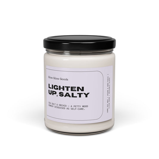 Lighten Up, Salty Candle | Sea Salt & Orchid